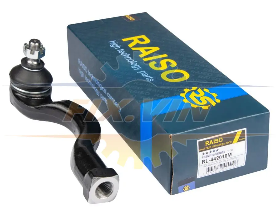 Наконечник тяги рульової прав. Mitsubishi L 200/Pajero II/III/Pajero Sport II 00- RAISO RL-442010M (фото 1)
