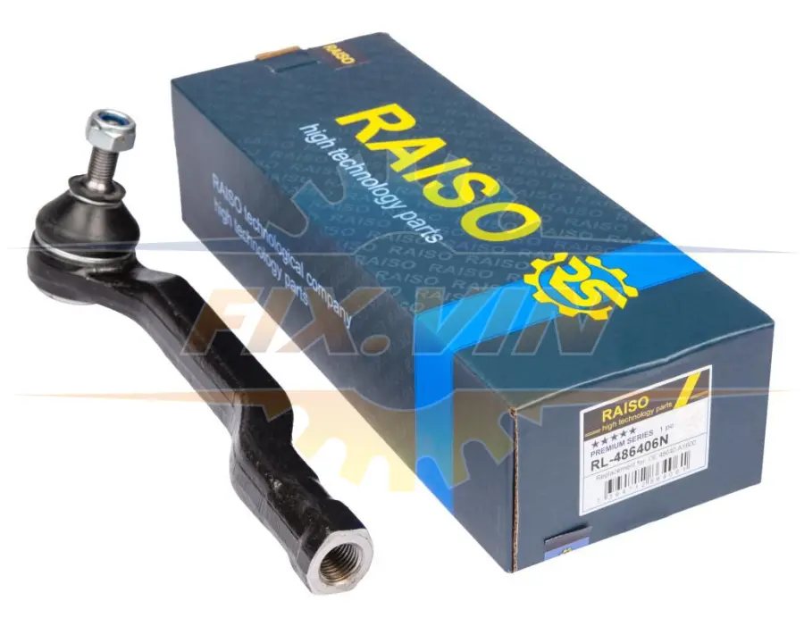 Наконечник тяги рульової (L) Nissan Micra III 03-10 RAISO RL-486406N (фото 1)