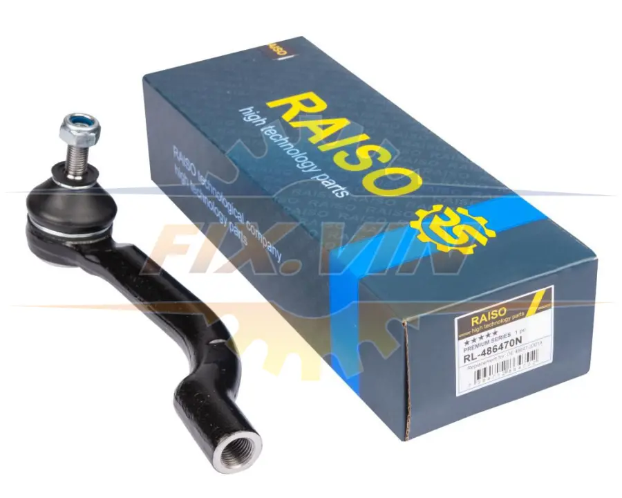Наконечник тяги рульової (L) Nissan Qashqai/Rogue/X-Trail/Renault Koleos 06- RAISO RL-486470N (фото 1)