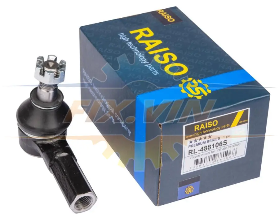 Наконечник тяги рульової Suzuki Ignis/Swift/Wagon/Subaru Justy 83- RAISO RL-488106S (фото 1)