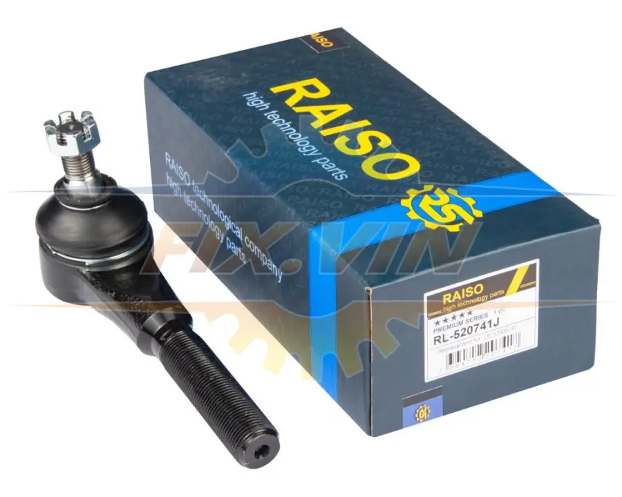 Наконечник тяги рульової Jeep Cherokee/Grand Cherokee/Wrangler 84-07 RAISO RL-520741J (фото 1)