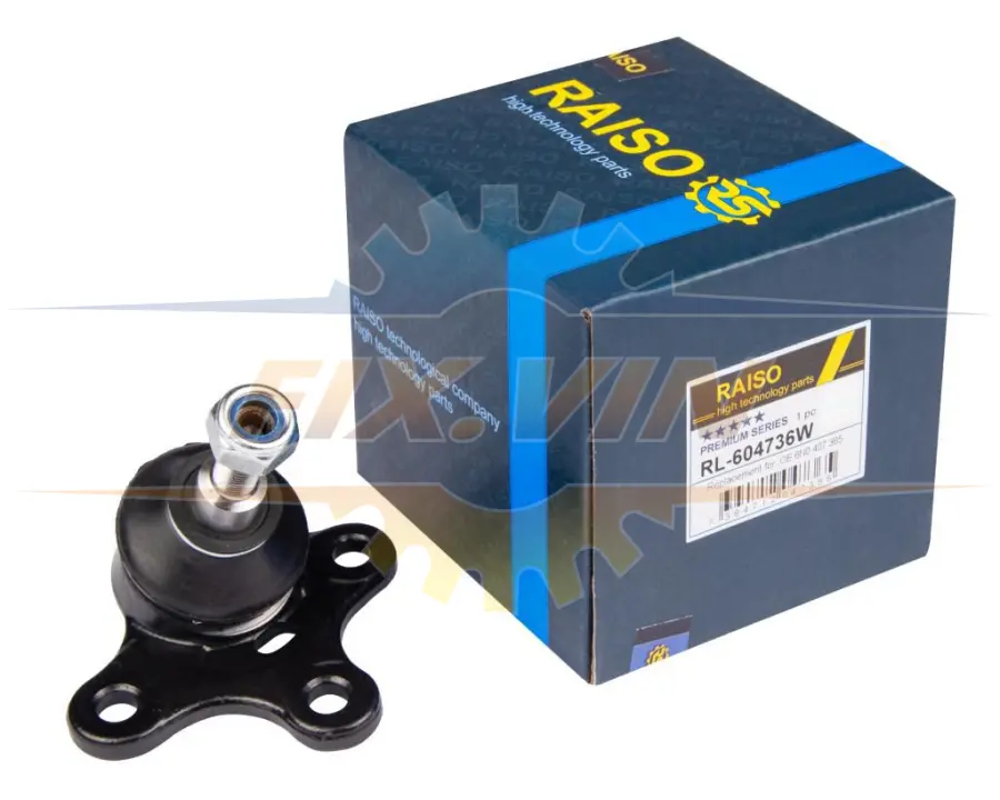 Шарова опора передня права нижня передня на Volkswagen Lupo/Polo/Seat Arosa 92-05 RAISO RL-604736W (фото 1)