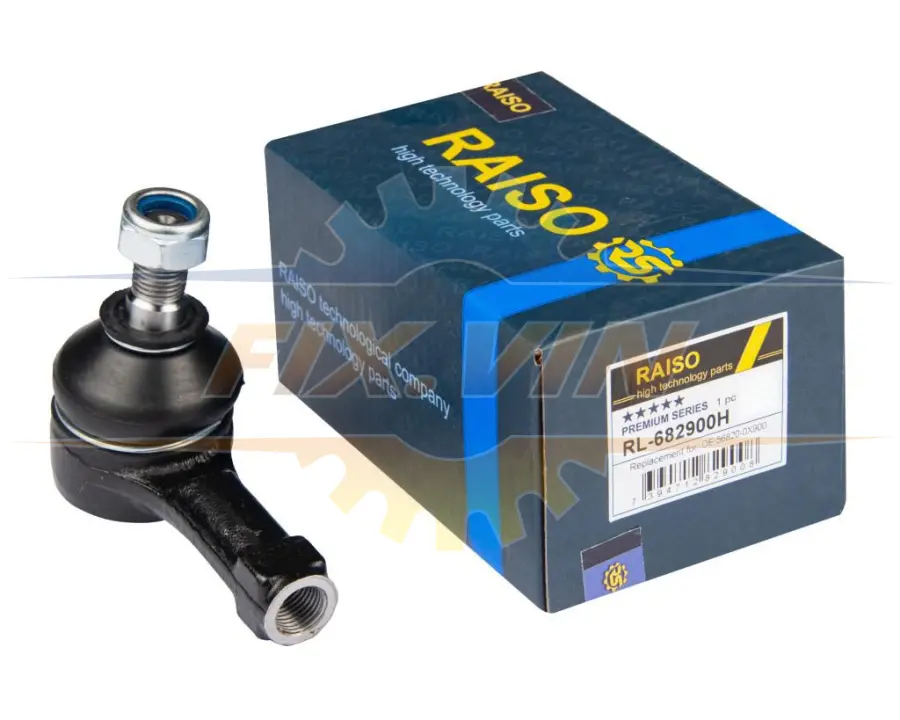 Наконечник тяги рульової Hyundai i10/Kia Picanto 04-18 RAISO RL-682900H (фото 1)
