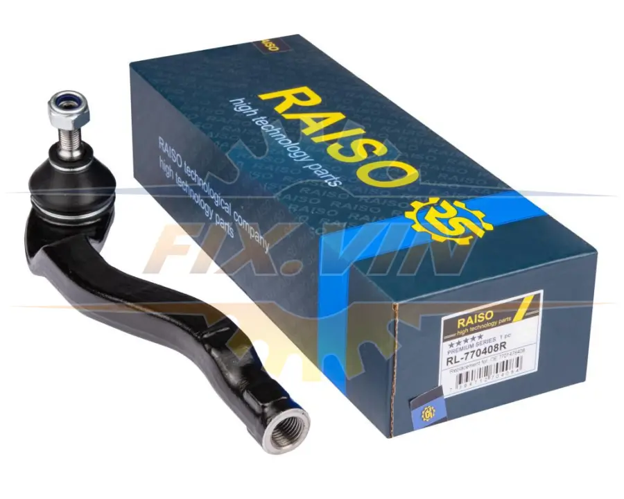 Наконечник тяги рульової (R) Renault Kangoo/Mercedes Citan 05- RAISO RL-770408R (фото 1)
