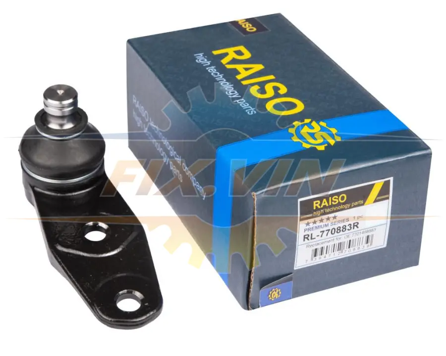 Шарова опора перед. Renault Kangoo/Megane/Scenic/Twingo 81- RAISO RL-770883R (фото 1)