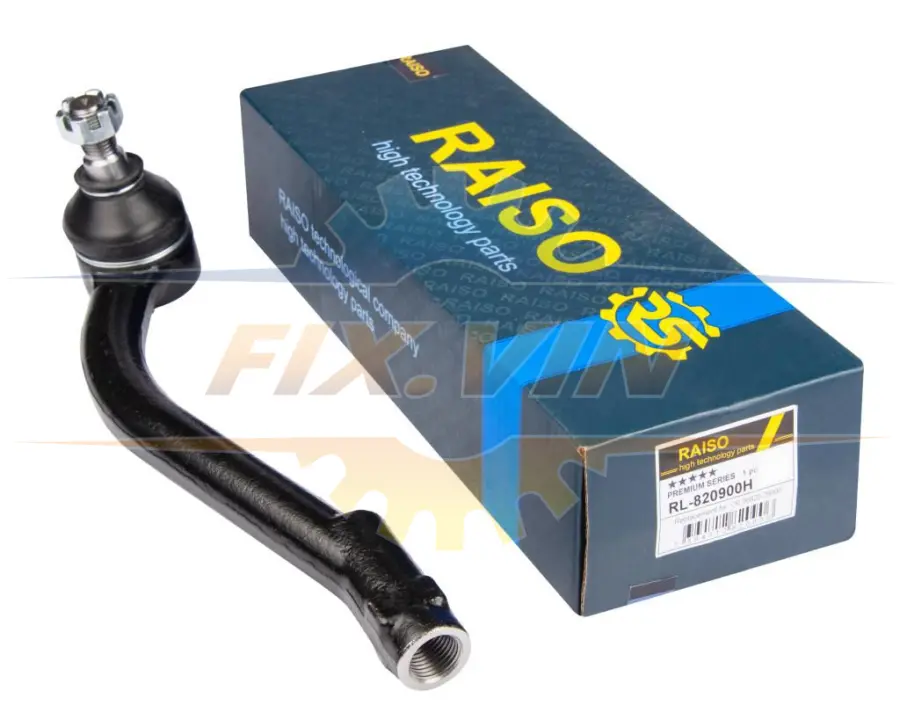 Наконечник тяги рульової (R) Hyundai Santa FE/IX 55/Kia Sorento 05-15 RAISO RL-820900H (фото 1)