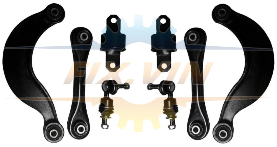 Комплект важелів підвіски (задньої) Ford Focus II/Mazda 3/Volvo V50 03- RAISO RL-894250-KIT (фото 1)