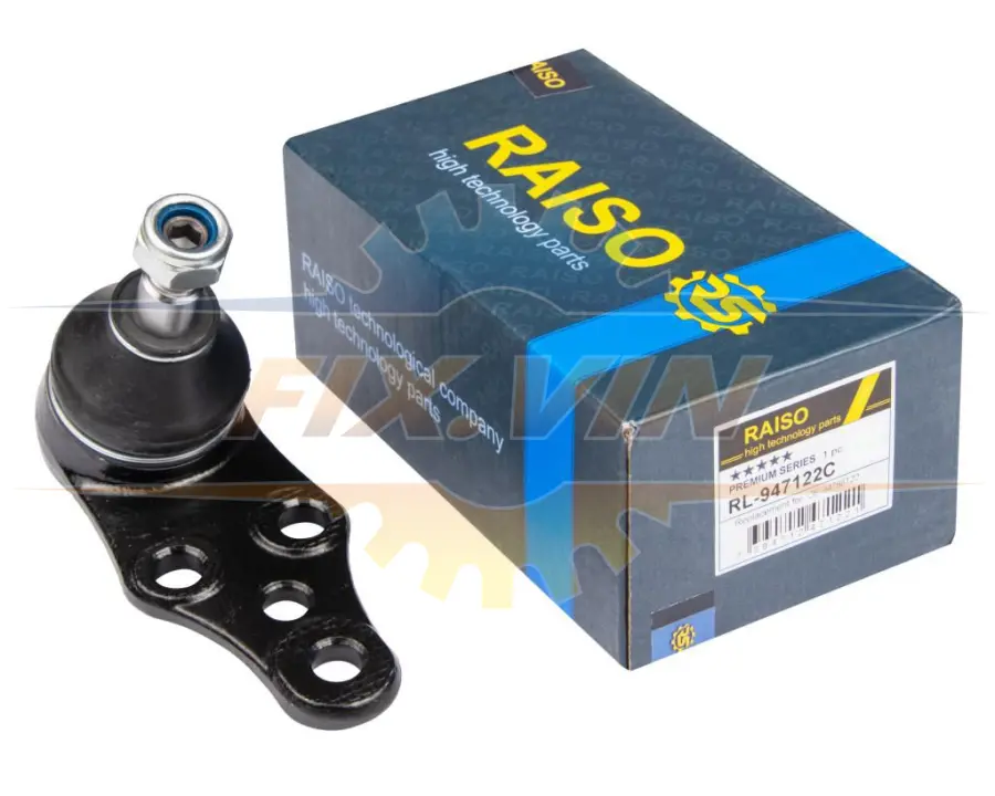 Шарова опора передня нижня на Daewoo Lanos/Espero/Lanos/Opel Kadett 79- RAISO RL-947122C (фото 1)