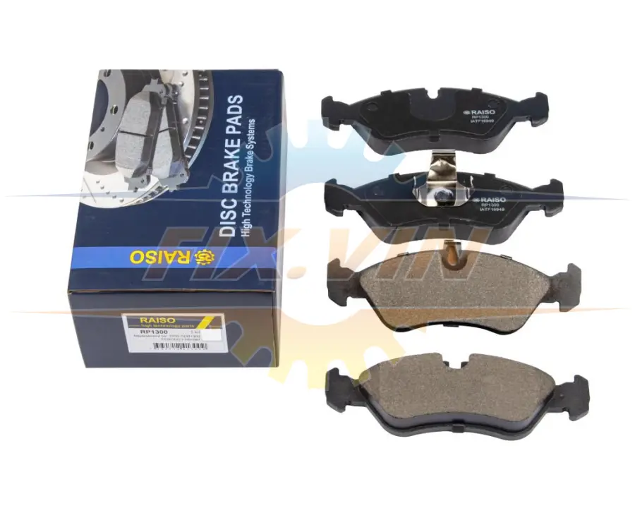 Колодки гальмівні диск. перед. Astra F/Kadett E/Vectra A/B 87-03 RAISO RP1300 (фото 1)