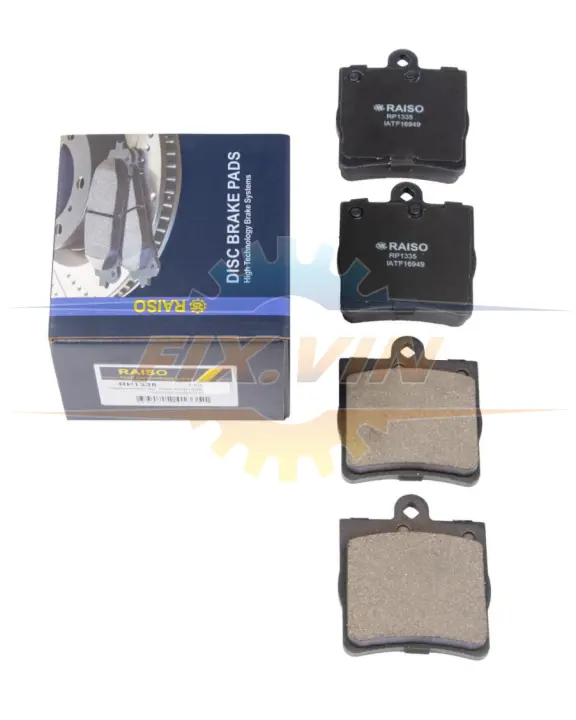 Колодки гальмівні диск. зад. MB C-Class (W202/W203)/E-Class (W210) 93-11 RAISO RP1335 (фото 1)