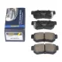 Колодки гальмівні диск. зад. Tucson/Santa Fe/Getz/Sonata/Sportage/Carens 98-12 RAISO RP3282 (фото 1)