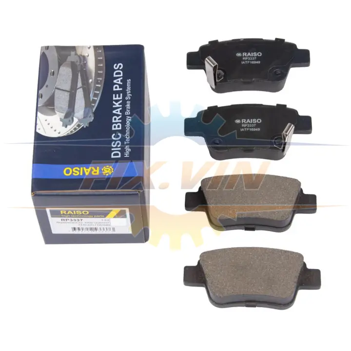 Колодки гальмівні диск. зад. Toyota Avensis 00-08 RAISO RP3337 (фото 1)