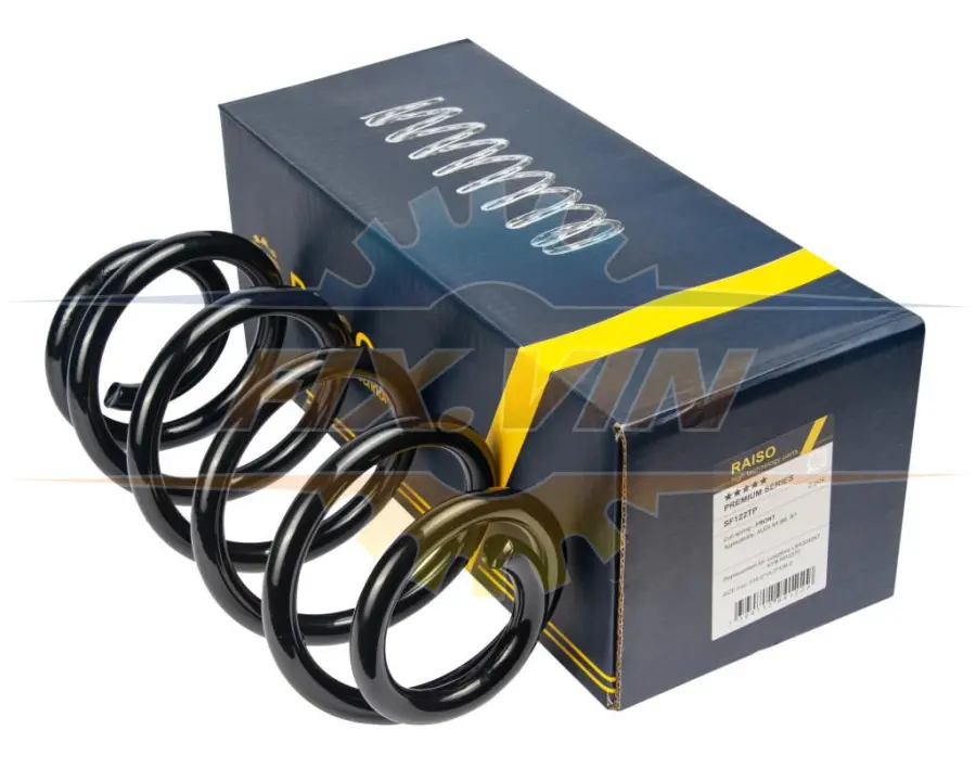 Пружина передня Audi A4 B6/B7 00-08 (316*15*139) RAISO SF122TP (фото 1)