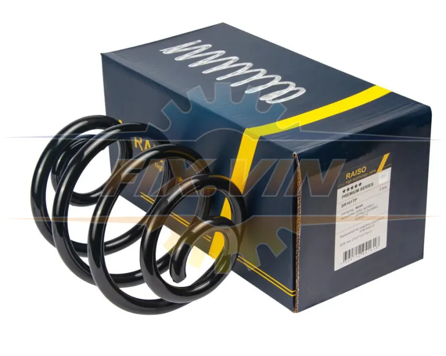 Пружина задня Astra F/Kadett E 84-02 (215*13.5*151) RAISO SR161TP (фото 1)