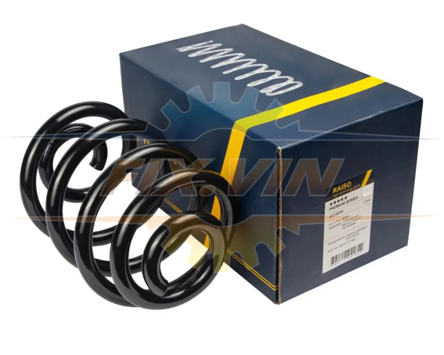 Пружина задня Ford Galaxy I/Seat Alhambra/VW Sharan 95-10 (254*17*166) RAISO SR185TP (фото 1)