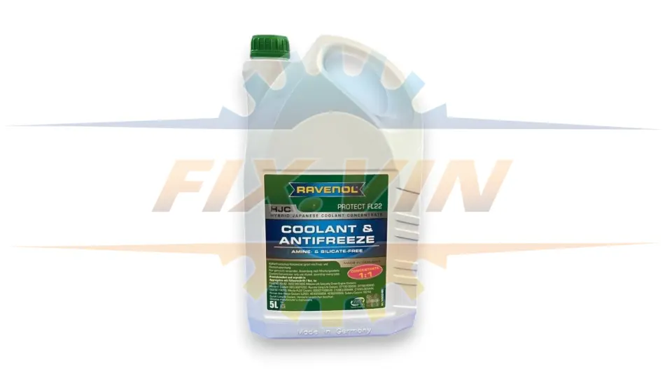 Антифриз концентрат G11/G48 5л RAV HJC FL22 CONC 5L RAVENOL 1410122 (фото 1)