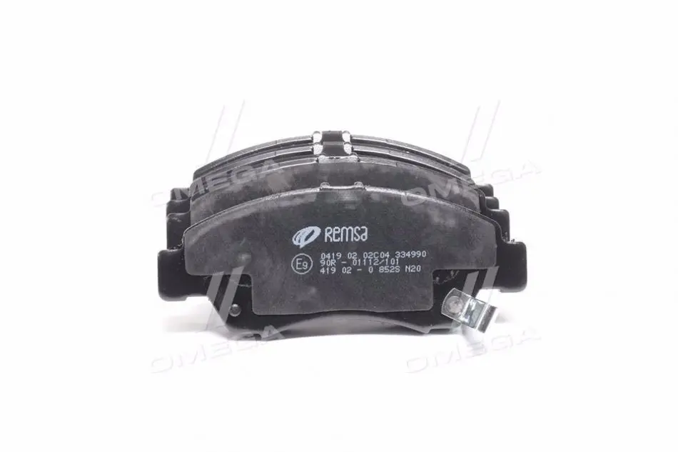 Колодка гальм. диск. HONDA CIVIC передн. (вир-во) REMSA 0419.02 (фото 1)