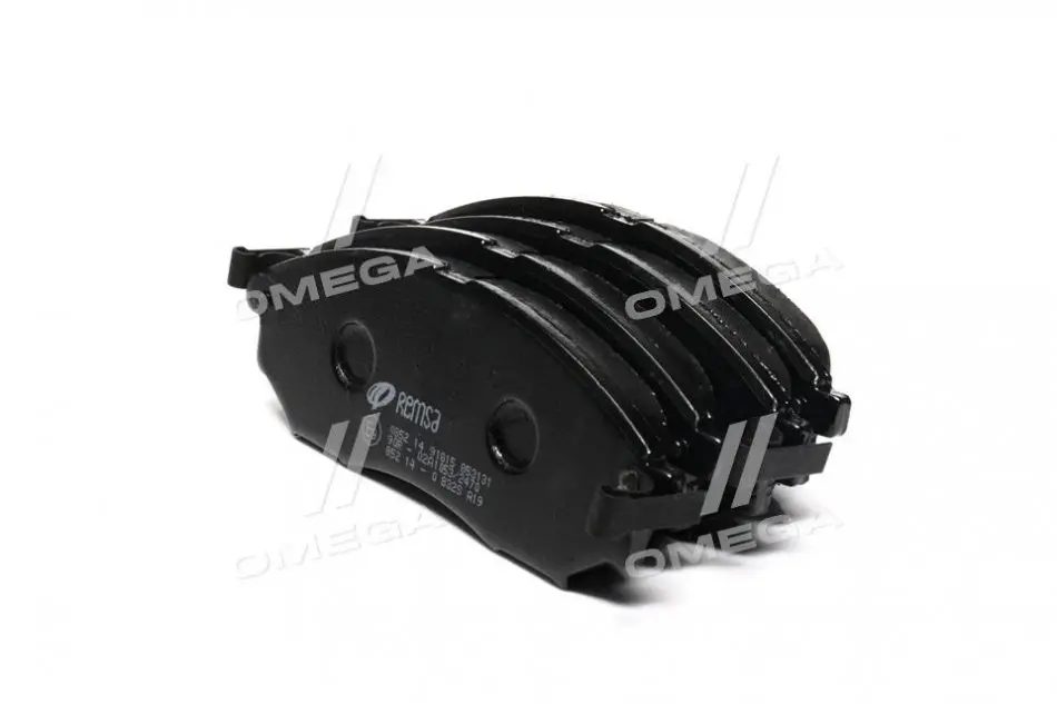 Колодка торм. диск. NISSAN QASHQAI, RENAULT KOLEOS передн. (пр-во) REMSA 0852.14 (фото 1)