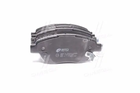 Колодка гальм. диск. OPEL CORSA D 1.3CDTI 06 - передн. (вир-во Remsa) REMSA 0859.21
