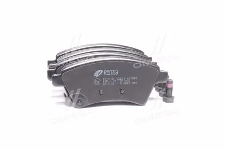 Колодка торм. диск. SUZUKI SX4 передн. (пр-во) REMSA 1215.01