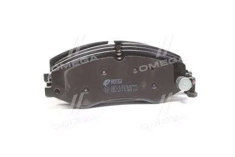 Колодка гальм. диск. LANDROVER DISCOVERY 09 -, RANGE ROVER 06 - передн. (вир-во) REMSA 1409.10