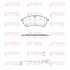 VW гальмівні колодки передн. CRAFTER 16- REMSA 183001 (фото 1)