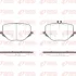 Колодки тормозные задние для Mercedes S class W223 REMSA 195000 (фото 1)