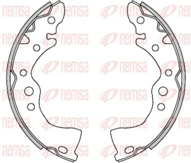 NISSAN щоки гальмівні Almera 1,6 06- REMSA 449300