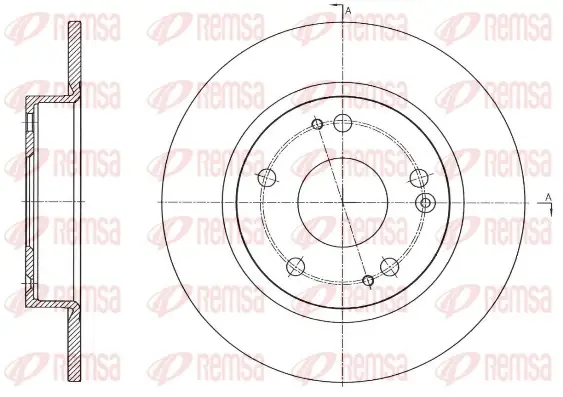 Автодеталь REMSA 6175600 (фото 1)