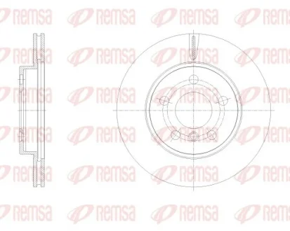 BMW Гальмівний диск i3 (I01) Range Extender 13- REMSA 6253210