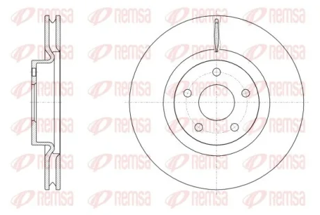 Remsa Гальмівний диск REMSA 62556.10