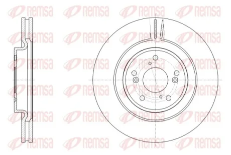 Remsa Гальмівний диск REMSA 62557.10