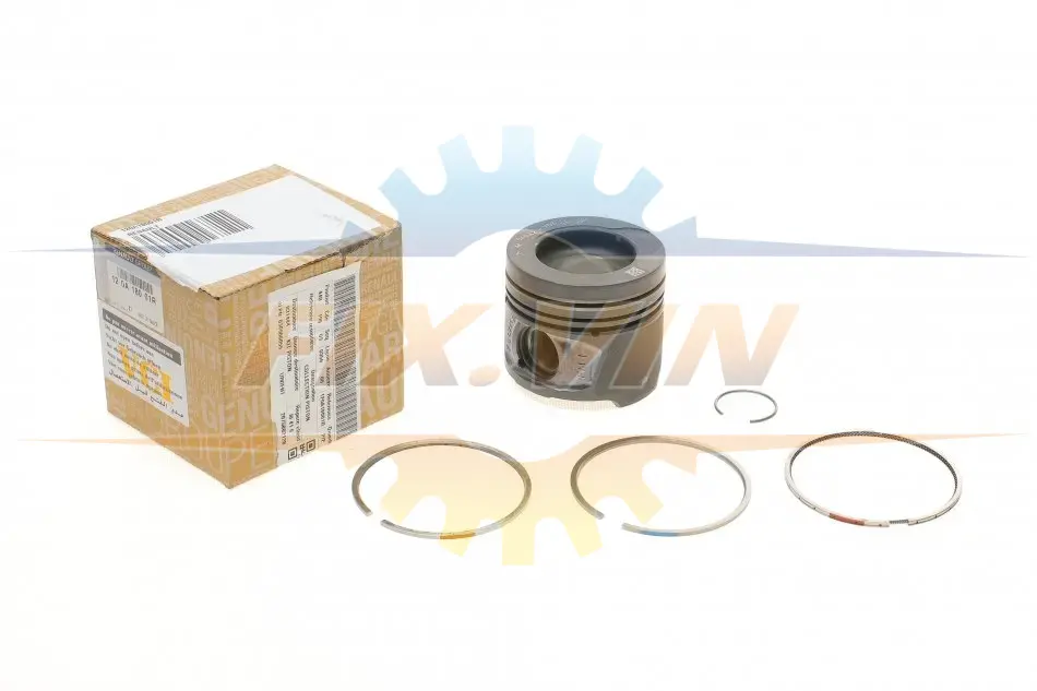 Поршень ДВС у зборі (+кільця) 1.5dci Renault Kangoo II (12-), Laguna III (0-), Fluence (10-) Renault RENAULT 120A18001R (фото 1)