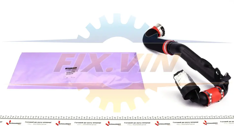 Патрубок інтеркулера Master/Movano 2.3dCi RWD 10- Л. (турбіна-інтеркулер) RENAULT 144600828R (фото 1)
