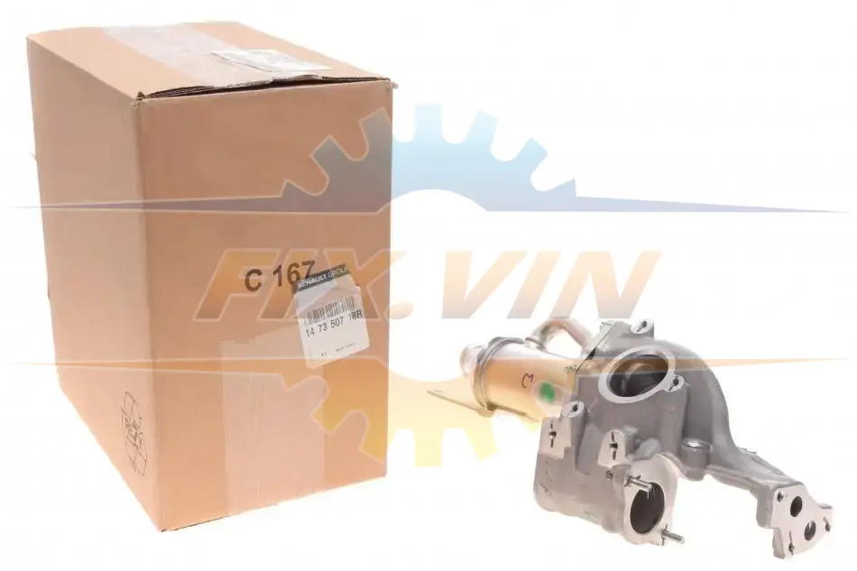 Радіатор рециркуляції ВГ Renault Kangoo 1.5 dCi 08- RENAULT 147350718R (фото 1)