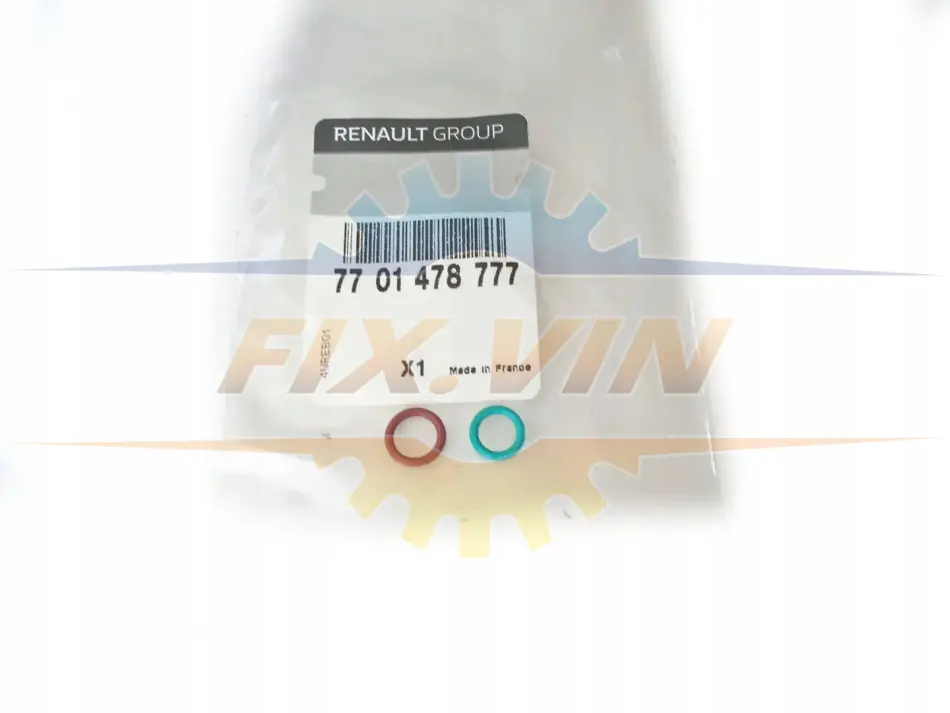 Кільце гумове RENAULT 7701478777 (фото 1)