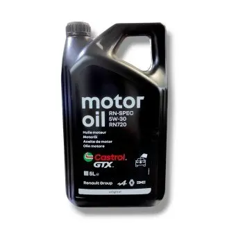 Олива моторна CASTROL 5W30 GTX RN720 5л RENAULT 7711943687