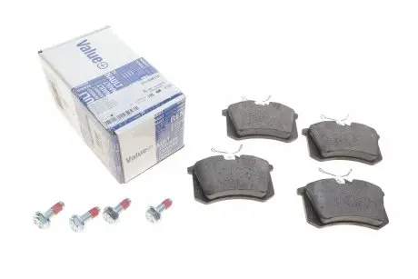 Колодка тормозная дисковая задняя Value+ Megane III (08-) Renault RENAULT 7711946173