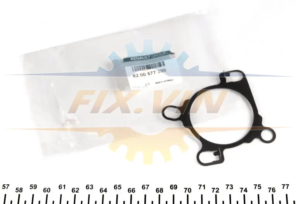 Прокладка дросельной заслонки Renault RENAULT 8200577398 (фото 1)