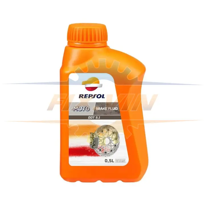 RP MOTO DOT 5.1 BRAKE FLUID CP-1/2 (24х500 ml) Repsol RP713B56 (фото 1)