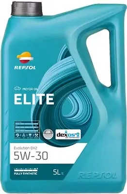 RP ELITE EVOLUTION DX2 5W-30 (5х5Л) Repsol RPP0050IFB (фото 1)