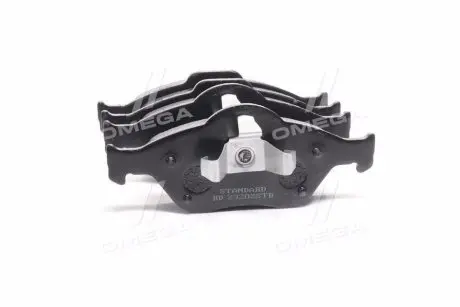 Колодка гальм. диск. STANDARD FORD FIESTA/FUSION/ MAZDA 2 03- передн.  RIDER RD.23202STD