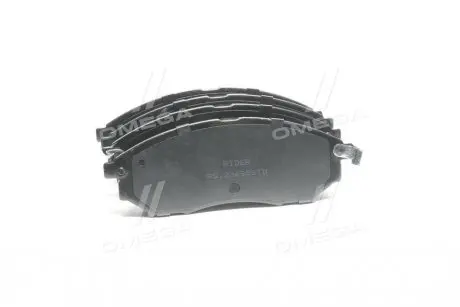 Колодка гальм. диск. STANDARD NISSAN QASHQAI 07- передн.  RIDER RD.23698STD