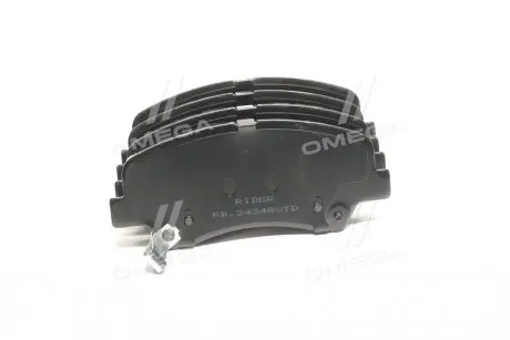 Колодка гальм. диск. STANDARD HYUNDAI ACCENT, KIA RIO 11- передн.  RIDER RD.24348STD