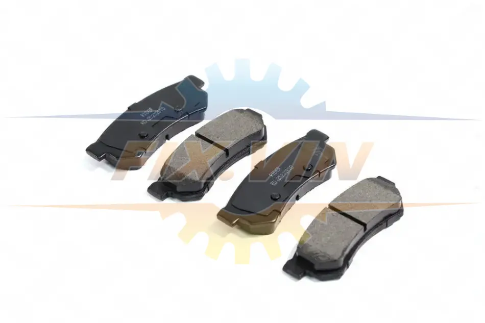 Колодка гальм. диск. STANDARD CHEVROLET LACETTI 08- задн. RIDER RD.25232STD (фото 1)