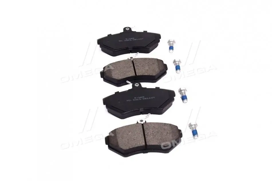 Колодка торм. диск. VW CADDY, GOLF, POLO передн. RIDER RD.3323.DB1437 (фото 1)