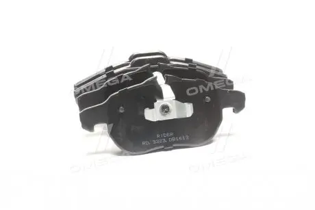 Колодка гальм. диск. OPEL VECTRA C 02- передн.  RIDER RD.3323.DB1613