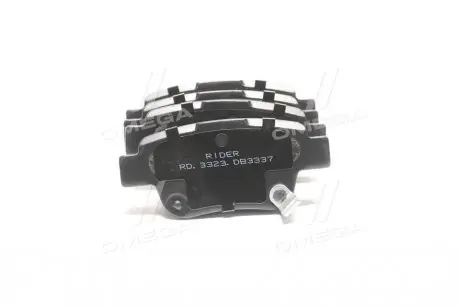 Колодка гальм. диск. TOYOTA AVENSIS 03-08 задн.  RIDER RD.3323.DB3337