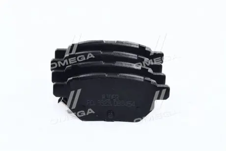 Колодка гальм. диск. TOYOTA COROLLA/AURIS/YARIS 07- задн.  RIDER RD.3323.DB3454