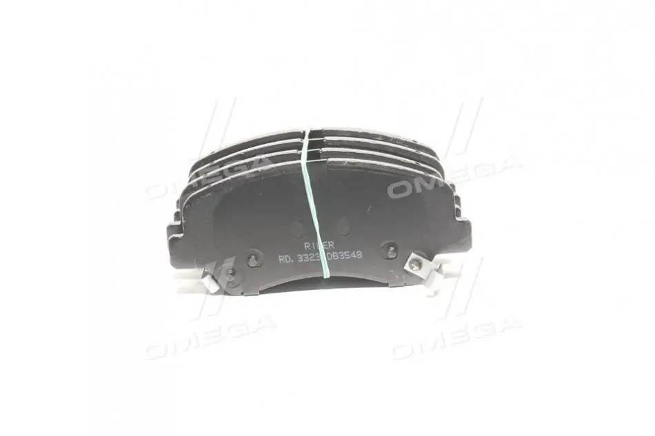 Колодка торм. диск. HYUNDAI ACCENT, KIA RIO 11- передн. RIDER RD.3323.DB3548 (фото 1)